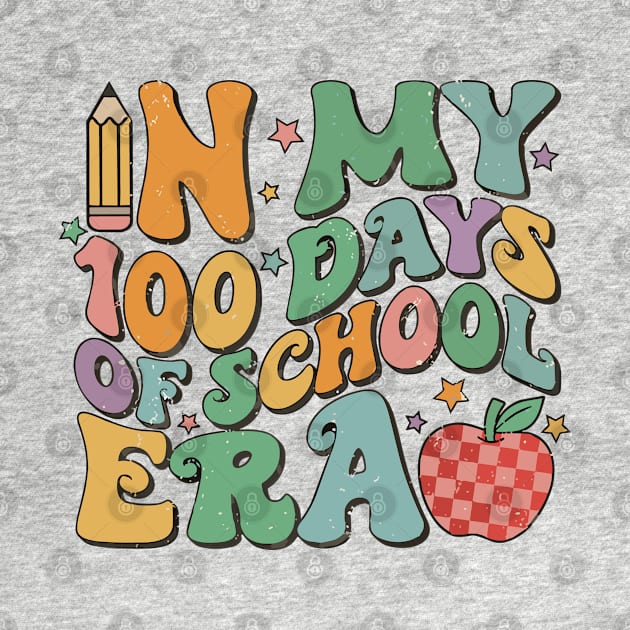 Retro In My 100 Days of School Era by anonshirt